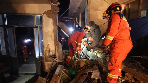 甘肃积石山地震已致118人遇难 - 俄罗斯卫星通讯社