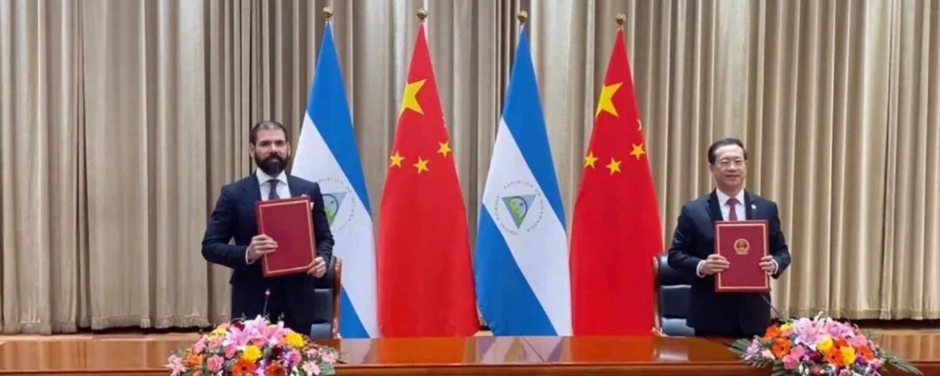 中國和尼加拉瓜發表聯合聲明 - 俄羅斯衛星通訊社, 1920, 20.12.2023