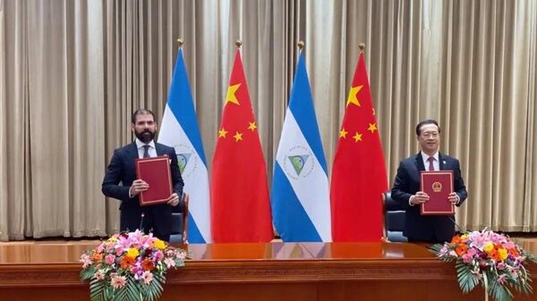 中国和尼加拉瓜发表联合声明 - 俄罗斯卫星通讯社
