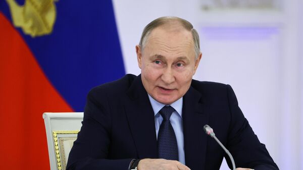 俄羅斯總統弗拉基米爾·普京 - 俄羅斯衛星通訊社