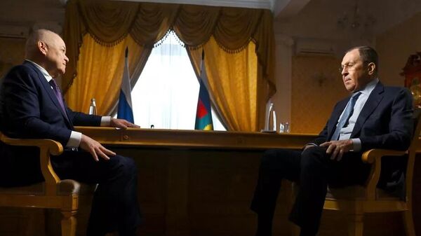 俄外長拉夫羅夫接受“今日俄羅斯”國際媒體集團總裁基謝廖夫採訪 - 俄羅斯衛星通訊社