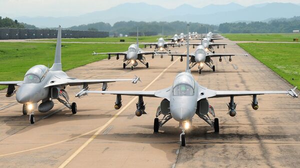 韓國空軍因機炮墜落事故暫停所有非必要飛行任務 - 俄羅斯衛星通訊社