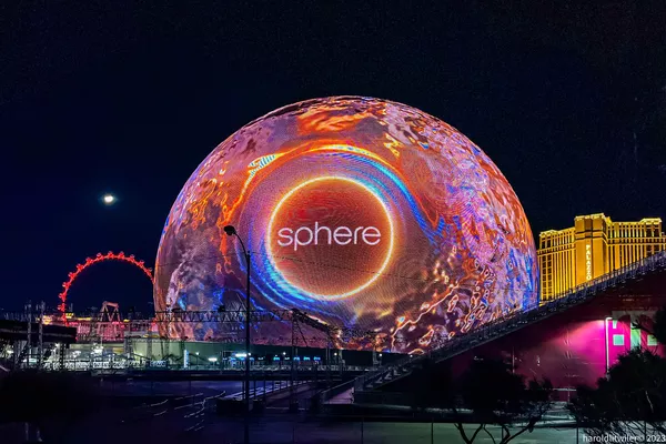 拉斯维加斯 Sphere 音乐娱乐场馆。 - 俄罗斯卫星通讯社