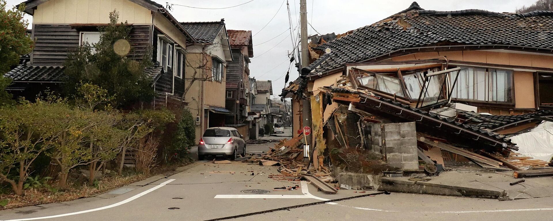 媒體：日本強地震遇難人數已升至6人 - 俄羅斯衛星通訊社, 1920, 02.01.2024