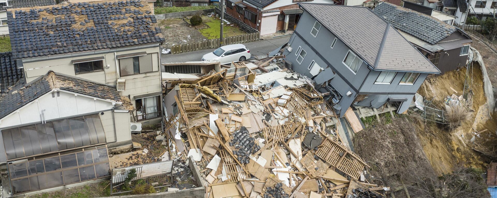 媒体：日本能登半岛地震死亡人数升至110人 - 俄罗斯卫星通讯社, 1920, 06.01.2024