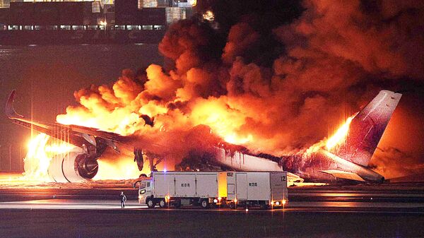 电视台：东京机场事故造成17人受伤 - 俄罗斯卫星通讯社
