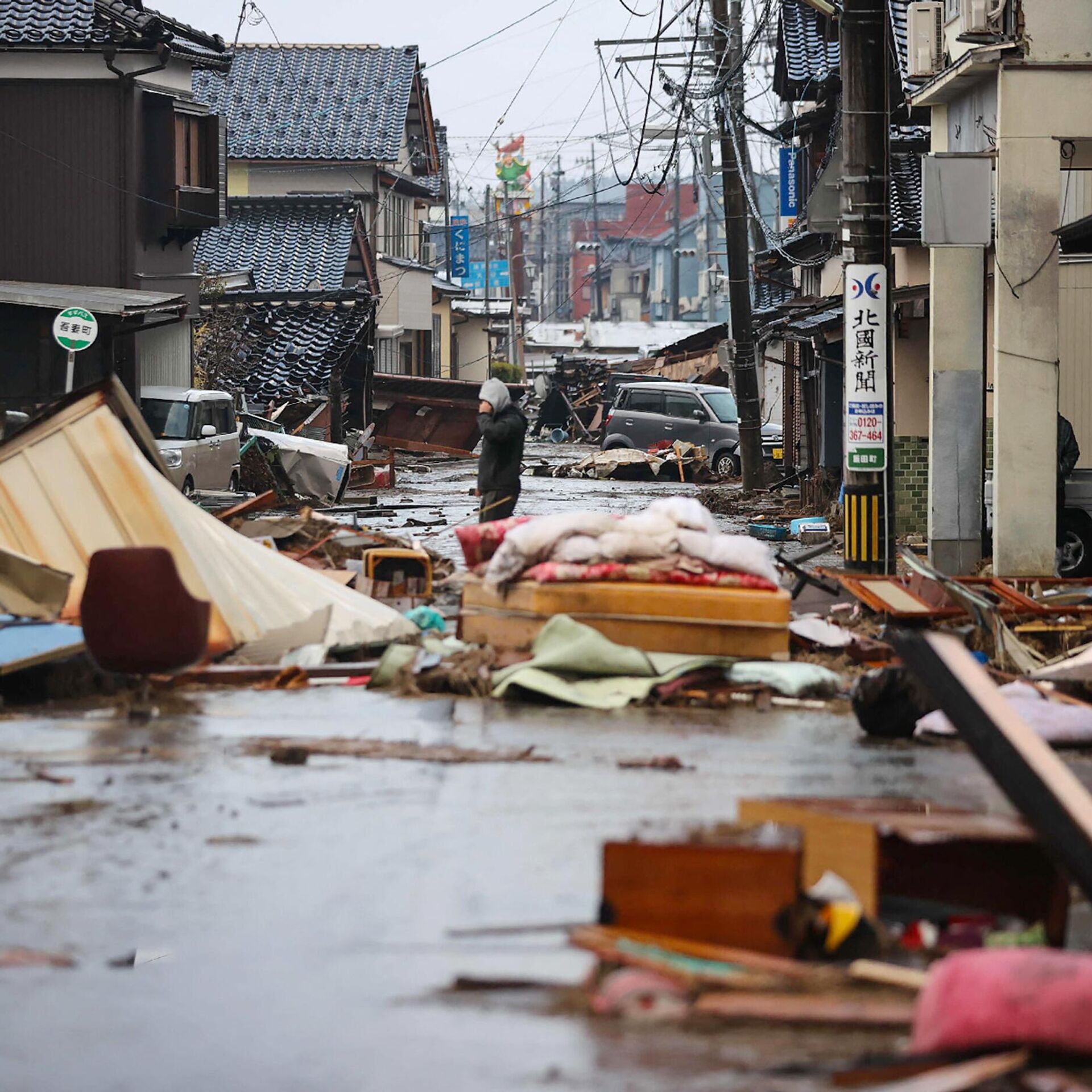 日本石川地震死亡人数增至202人- 2024年1月9日, 俄罗斯卫星通讯社