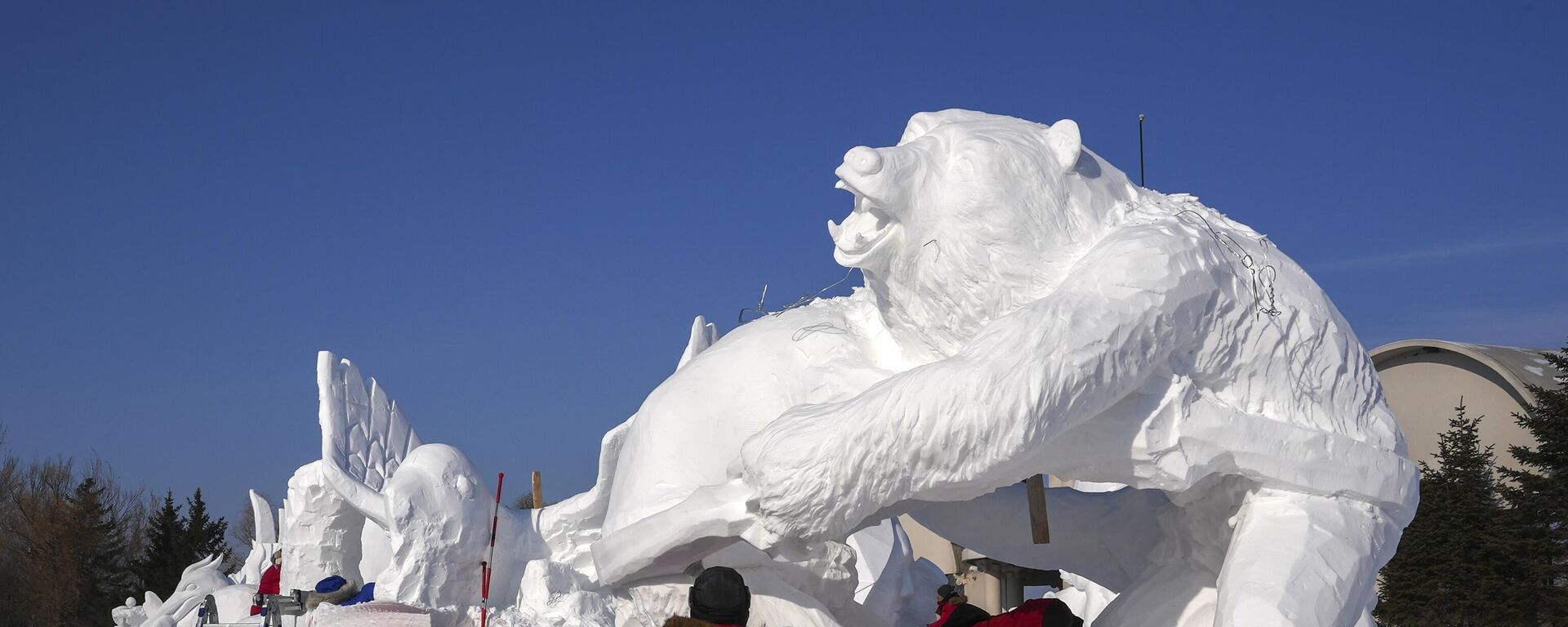 哈尔滨冰雪大世界的雪雕 - 俄罗斯卫星通讯社, 1920, 09.01.2024