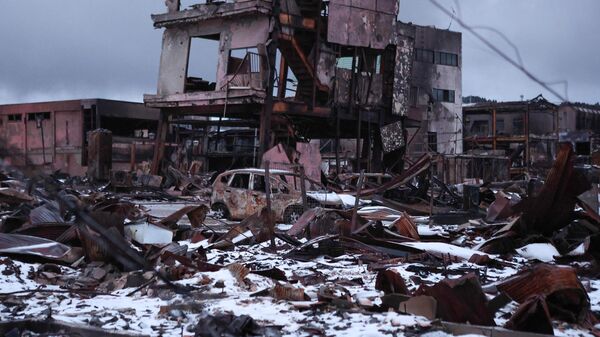 日本地震後在輪島市整個被燒毀街區展開搜索行動 - 俄羅斯衛星通訊社