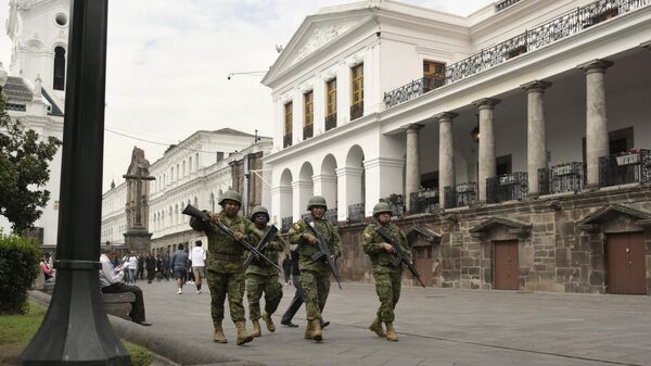 厄瓜多爾進入“內部武裝衝突”狀態，中使館暫停對外辦公 - 俄羅斯衛星通訊社