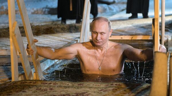 克宮：俄羅斯總統於1月19日按照主顯節禮儀浸洗身心 - 俄羅斯衛星通訊社