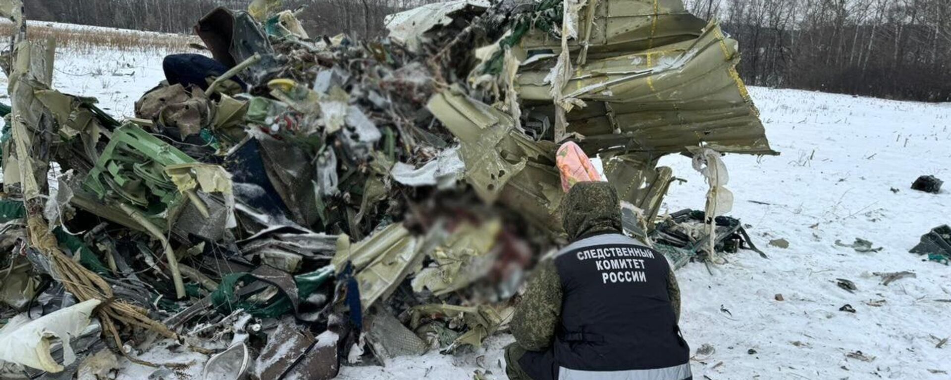 在被击落的伊尔-76飞机外壳上发现导弹杀伤破片和数百个穿孔 - 俄罗斯卫星通讯社, 1920, 26.01.2024
