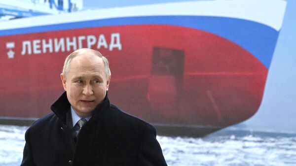 普京：俄罗斯一贯积极发展破冰船队 - 俄罗斯卫星通讯社