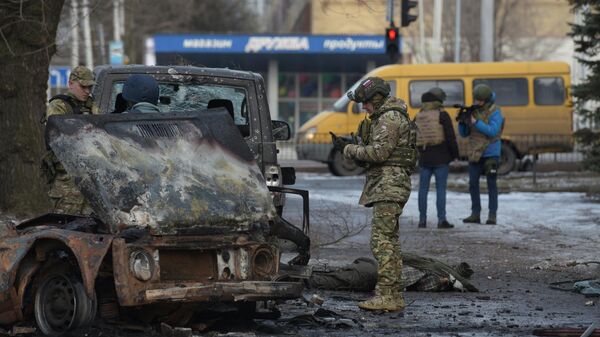 烏克蘭武裝部隊打擊頓涅茨克市中心 有人死亡 - 俄羅斯衛星通訊社
