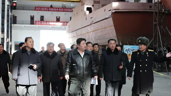 金正恩：加強朝鮮海軍力量是保衛國家海上主權、加快戰備步伐的最重要問題 - 俄羅斯衛星通訊社