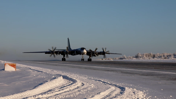 俄两架图-95MS战机在巴伦支海和挪威海上空执行例行飞行 - 俄罗斯卫星通讯社