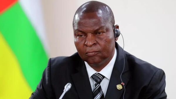 中非共和国现任总统福斯坦-阿尔尚热·图瓦德拉 - 俄罗斯卫星通讯社