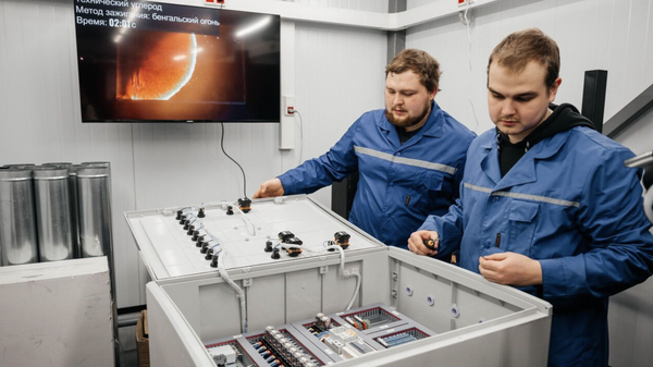 俄羅斯創建出用於測試消防系統的智能綜合體 - 俄羅斯衛星通訊社