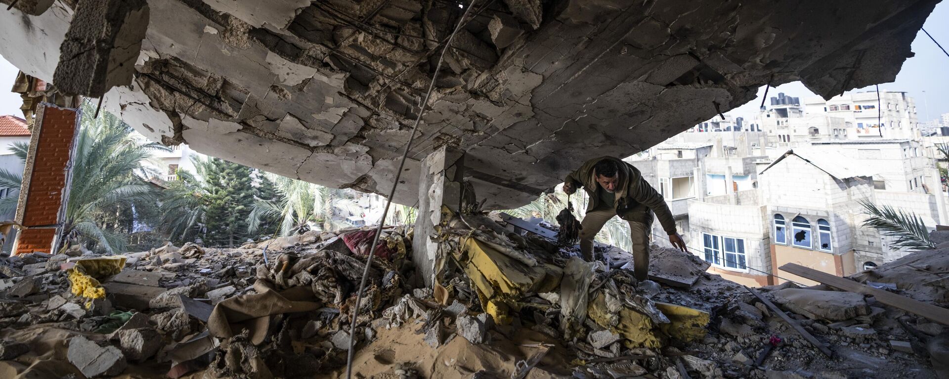 加沙地帶衛生部門：以色列襲擊加沙造成死亡人數已達28775人 - 俄羅斯衛星通訊社, 1920, 16.02.2024