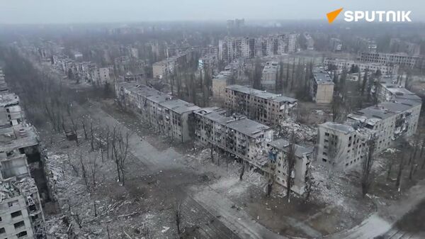 俄军各部队对阿夫杰耶夫卡居民住宅区进行清扫 - 俄罗斯卫星通讯社