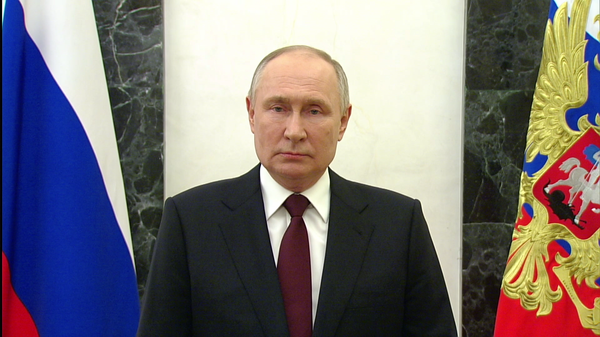 俄总统普京2月23日致辞 - 俄罗斯卫星通讯社