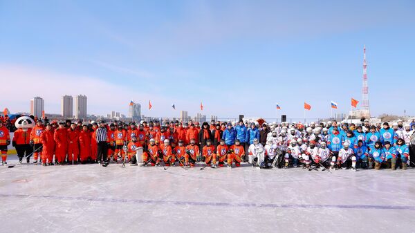 俄罗斯冰球运动员在中俄冬季运动会赢得所有冰球比赛 - 俄罗斯卫星通讯社