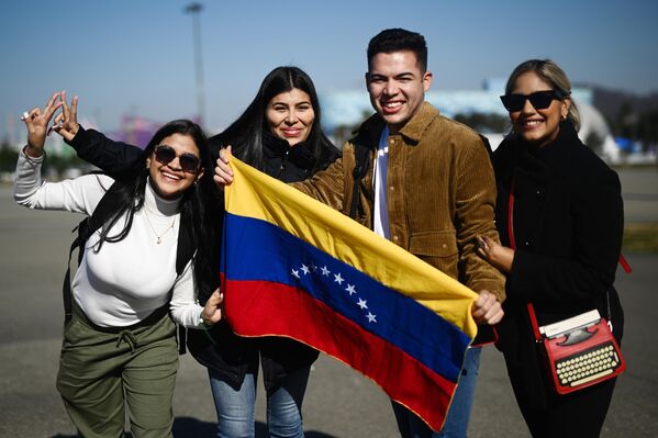 委內瑞拉代表在索契市“天狼星”聯邦教育中心為世界青年節做準備。 - 俄羅斯衛星通訊社