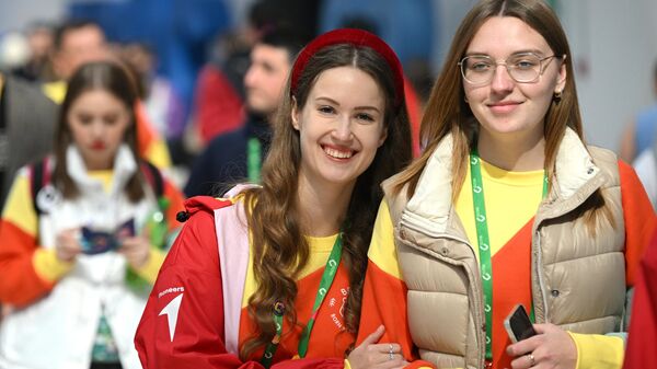 索契世界青年节的杰出参与者们
