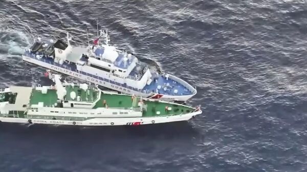 中國海警敦促菲律賓停止侵犯中國主權  - 俄羅斯衛星通訊社