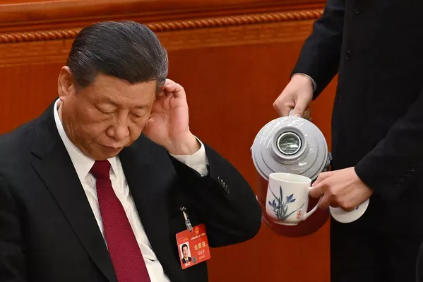3月5日，北京，中國國家主席習近平出席第十四屆全國人大二次會議開幕會。 - 俄羅斯衛星通訊社