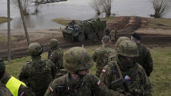 Войска НАТО принимают участие в военных маневрах Steadfast Defender 24 в Корженево, Польша - 俄罗斯卫星通讯社