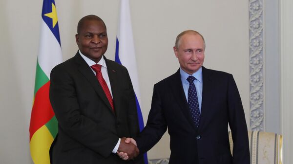 中非共和国总统祝贺普京当选连任俄罗斯总统 - 俄罗斯卫星通讯社