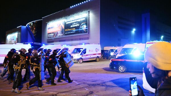 俄罗斯卫生部：“番红花城市大厅”恐袭案中的18人伤势严重 - 俄罗斯卫星通讯社