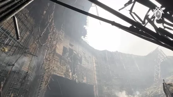 爆发枪击以及火灾的“番红花都市大厅”音乐厅 - 俄罗斯卫星通讯社