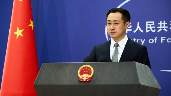 中国外交部发言人林剑 - 俄罗斯卫星通讯社