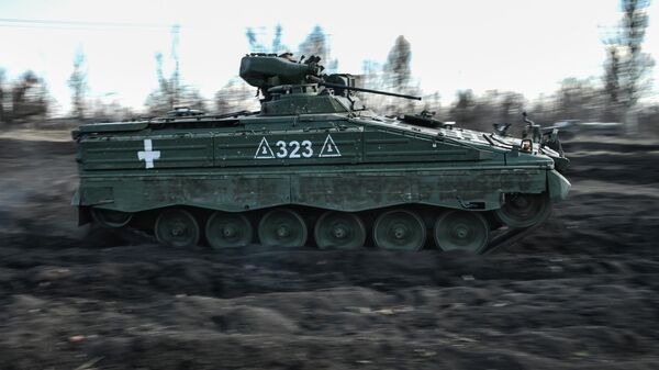 德國政府：柏林移交給基輔10輛“黃鼠狼”步戰車及“豹 2”坦克彈藥 - 俄羅斯衛星通訊社
