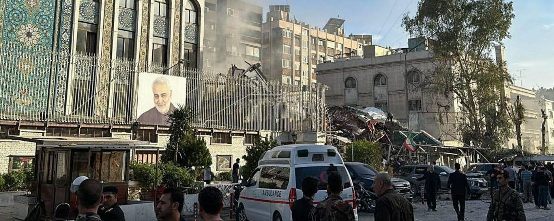 伊朗駐敘利亞大使：德黑蘭將對以色列空襲伊朗駐大馬士革領事館做出果斷回應 - 俄羅斯衛星通訊社, 1920, 02.04.2024