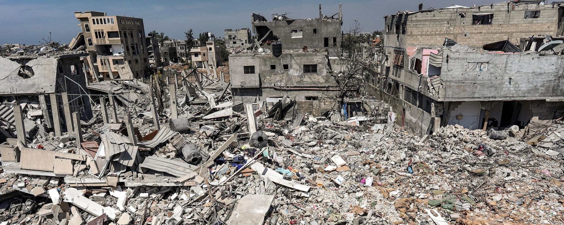 以色列襲擊加沙地帶造成的死亡人數已達到33843人 - 俄羅斯衛星通訊社, 1920, 16.04.2024