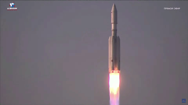 俄“安加拉-A5”重型火箭已首次從東方航天發射場發射升空 - 俄羅斯衛星通訊社