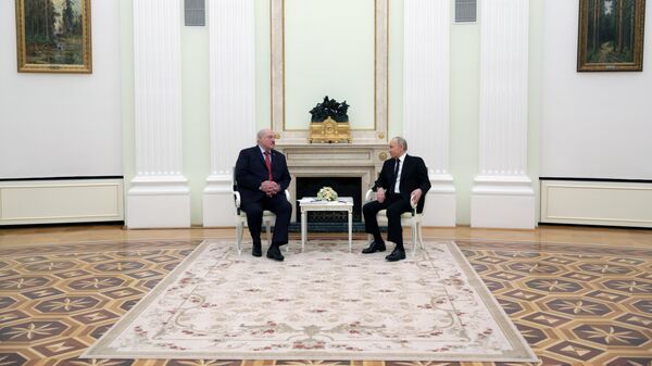 Встреча президентов России и Белоруссии - 俄罗斯卫星通讯社