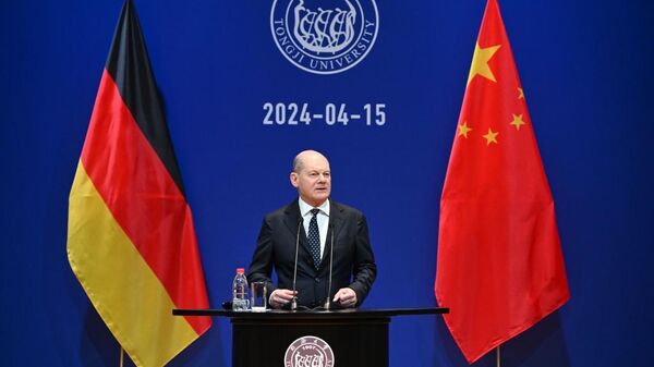 俄专家：朔尔茨访问中国是试图让德国达到一个新的经济发展水平 - 俄罗斯卫星通讯社