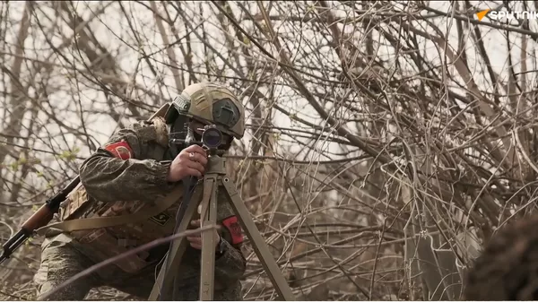 俄军中部集群炮兵炮火打击乌军一据点 - 俄罗斯卫星通讯社