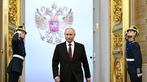 普京已就任总统 - 俄羅斯衛星通訊社