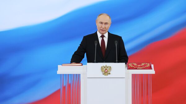 俄总统普京就职典礼 - 俄羅斯衛星通訊社