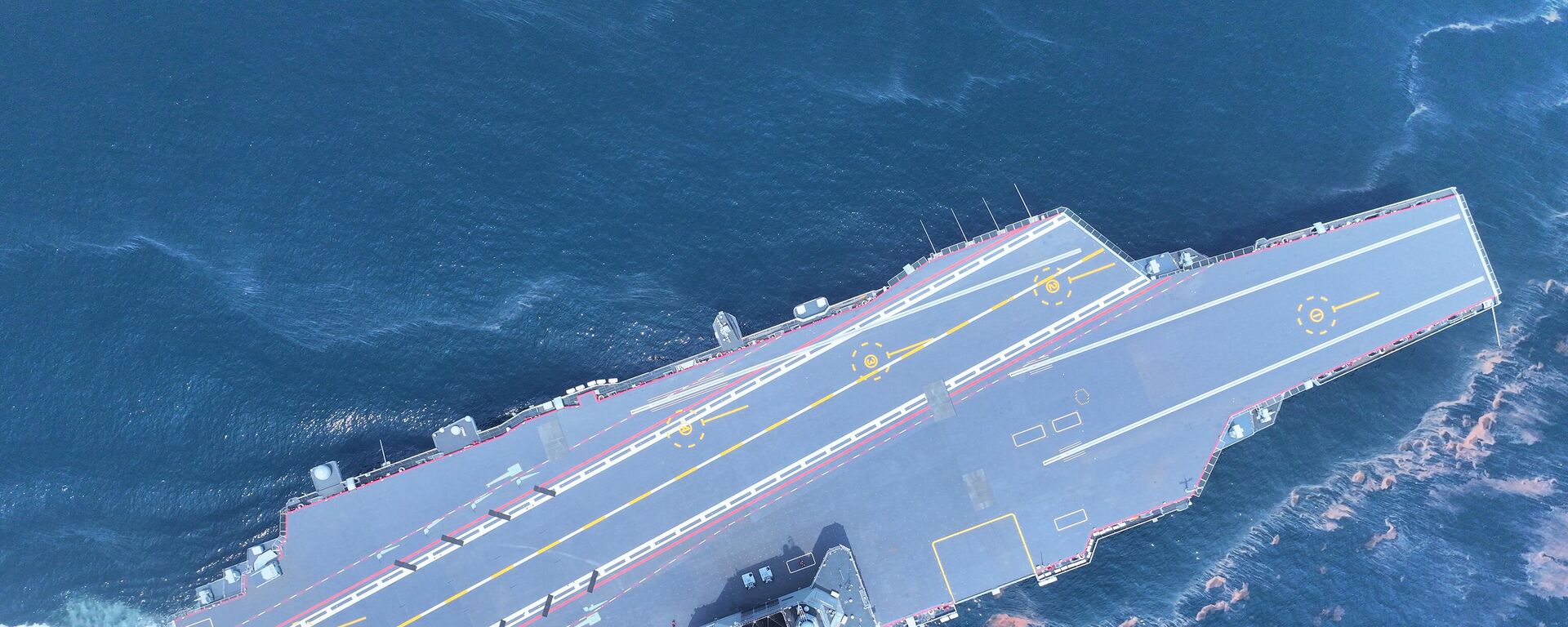 中国第三艘航空母舰福建舰 - 俄罗斯卫星通讯社, 1920, 18.06.2025