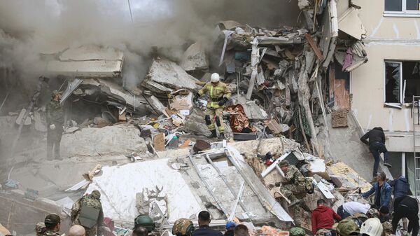 州长：俄别尔哥罗德市楼房坍塌事故造成19人受伤