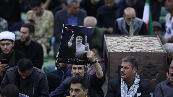 伊朗总统莱希的遗体告别仪式