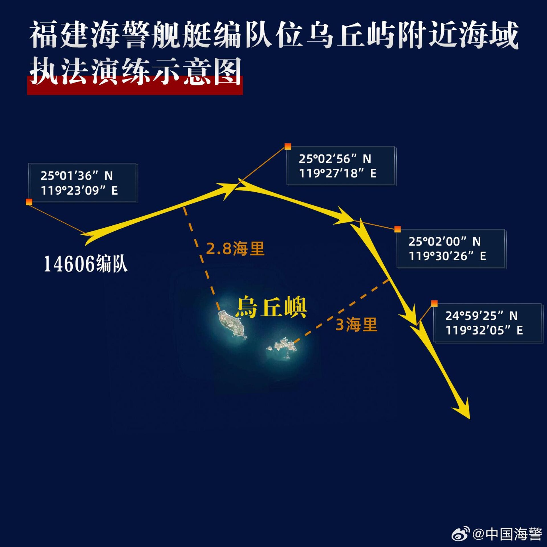 福建海警位烏丘嶼、東引島附近海域開展綜合執法演練 - 俄羅斯衛星通訊社, 1920, 23.05.2024