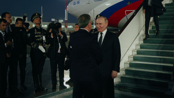 俄總統普京已抵達烏茲別克斯坦 - 俄羅斯衛星通訊社