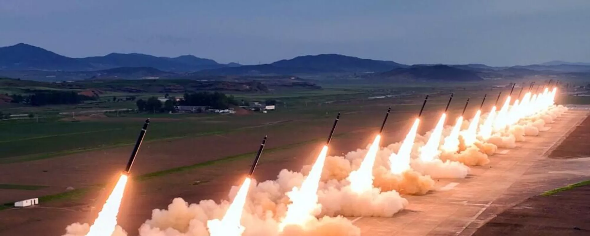 朝鲜火箭炮射程图片